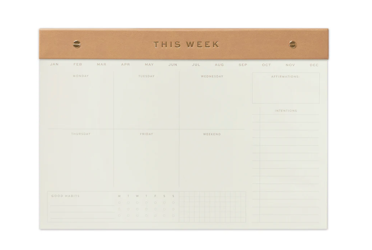 Weekly Notepad