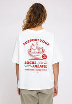 W Back Print Theme T-Shirt