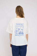 W Back Print Theme T-Shirt