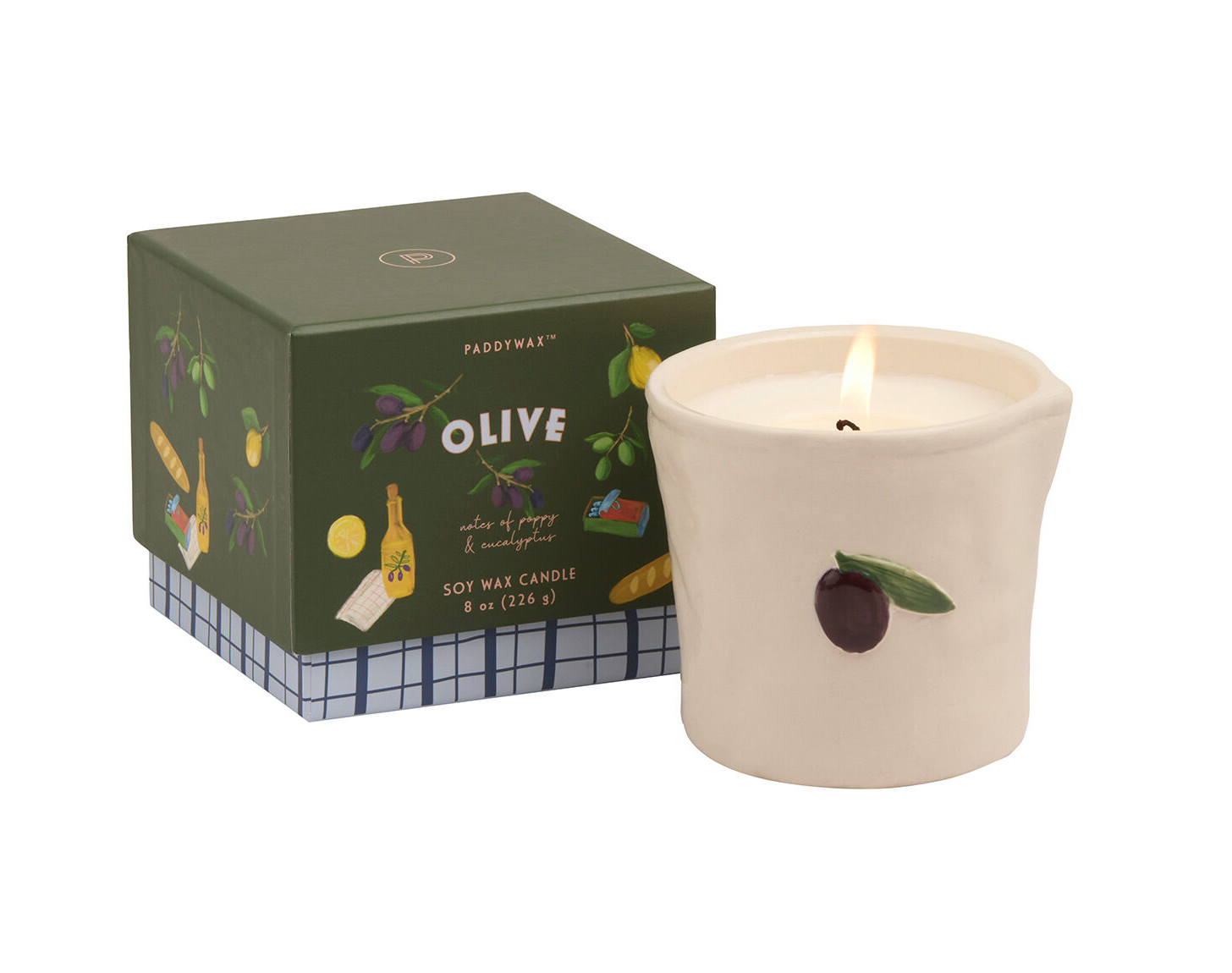 Bistro 8oz/226g Ceramic Candle
